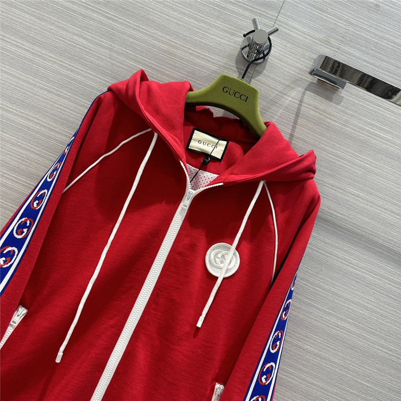 Gvc*1 retro hooded long coat + shorts set
