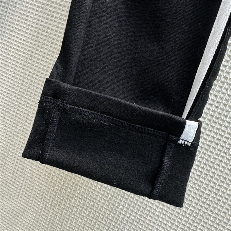 F**di logo elasticated web waist thin velvet skinny jeans