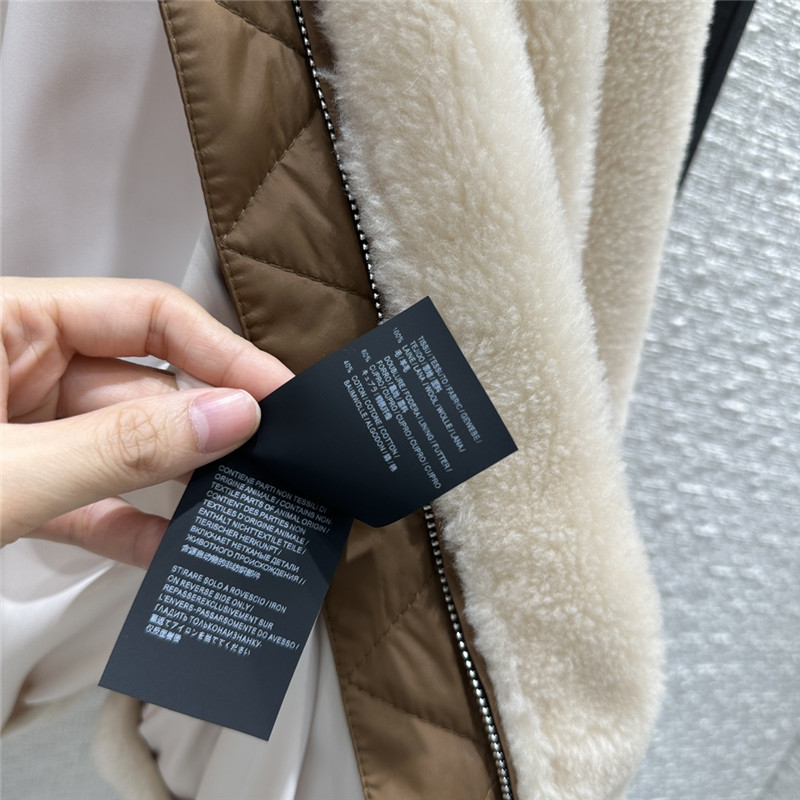 L0r0 P1ana wool grained leather jacket