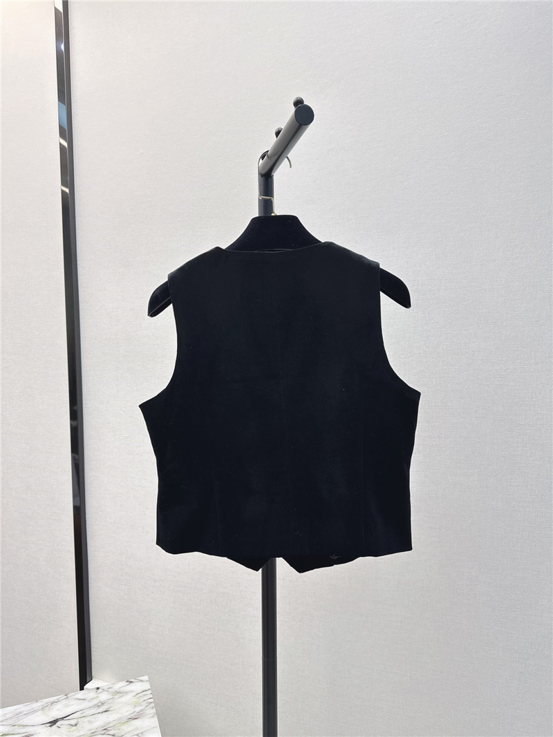 Ch**el new velvet vest jacket