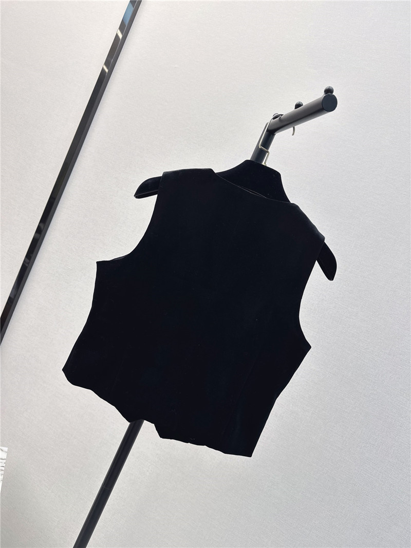 Ch**el new velvet vest jacket