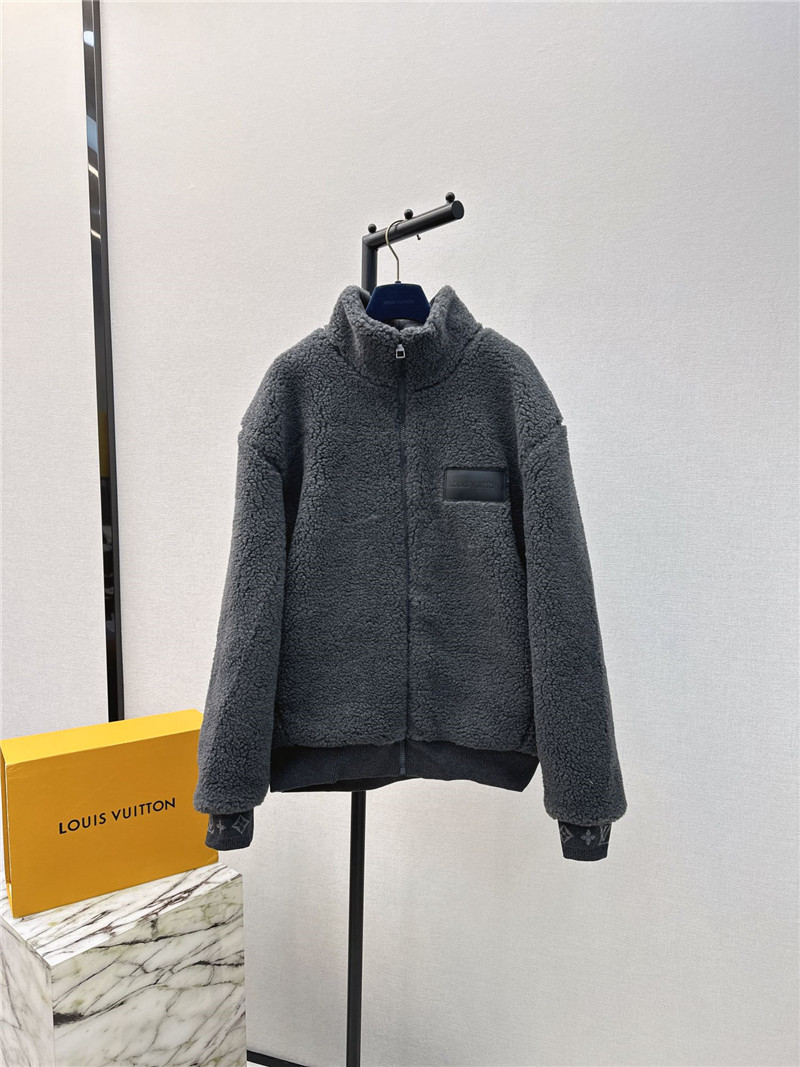 louis vuitton LV loose fit lambswool jacket