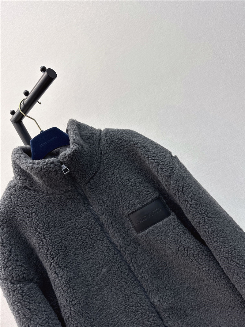 louis vuitton LV loose fit lambswool jacket