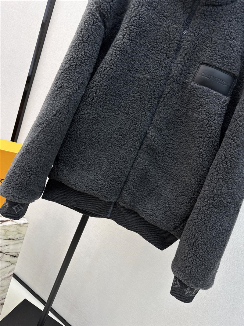 louis vuitton LV loose fit lambswool jacket