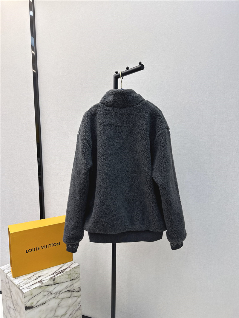 louis vuitton LV loose fit lambswool jacket