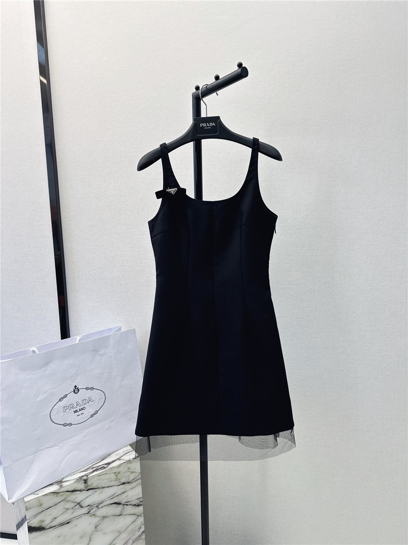 Pra*a new hoilday series vest little black dress