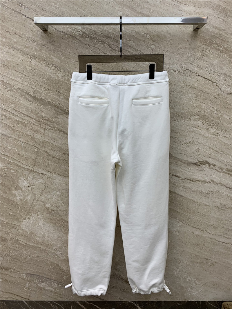 D10r sports velvet embroidered sports suit