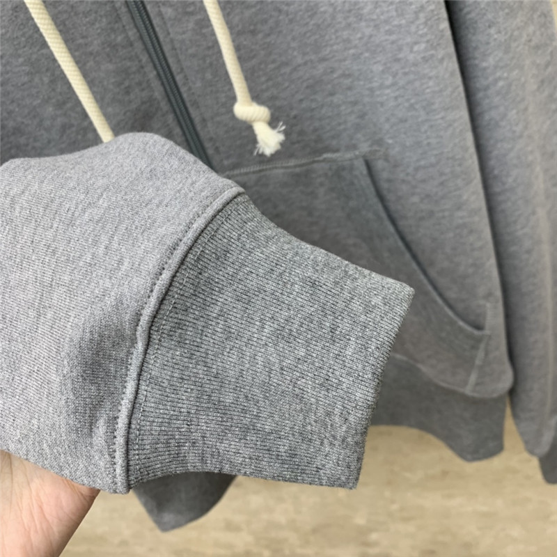 Acne Studios Zipper Hooded Sweatshirt