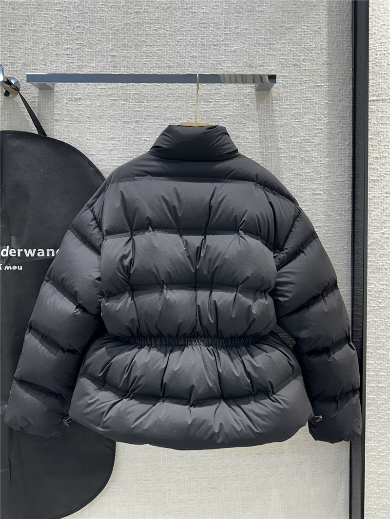 A1exa*der wang medium short black waisted down jacket