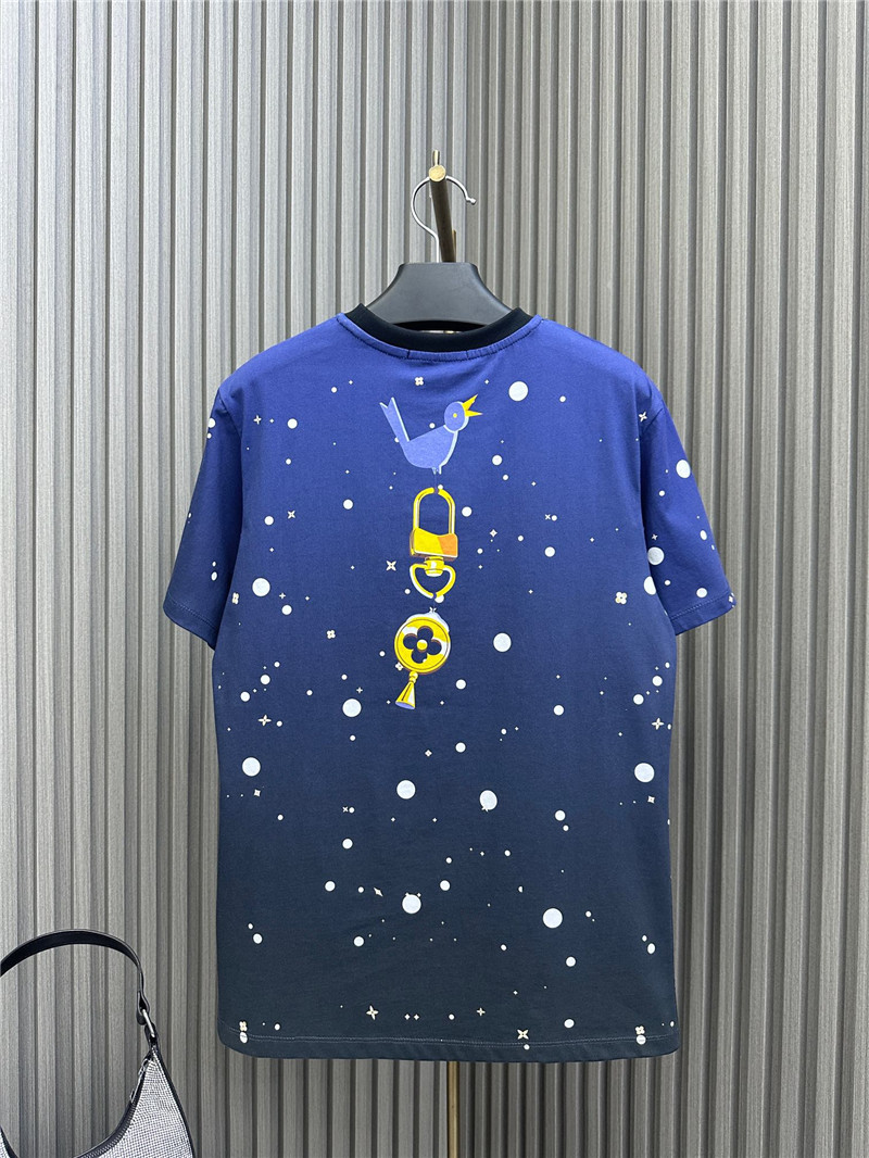 l0vis Vvtt0n lv printed chain round neck t-shirt