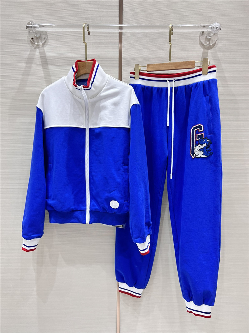Gvc*1 american college style retro sports suit