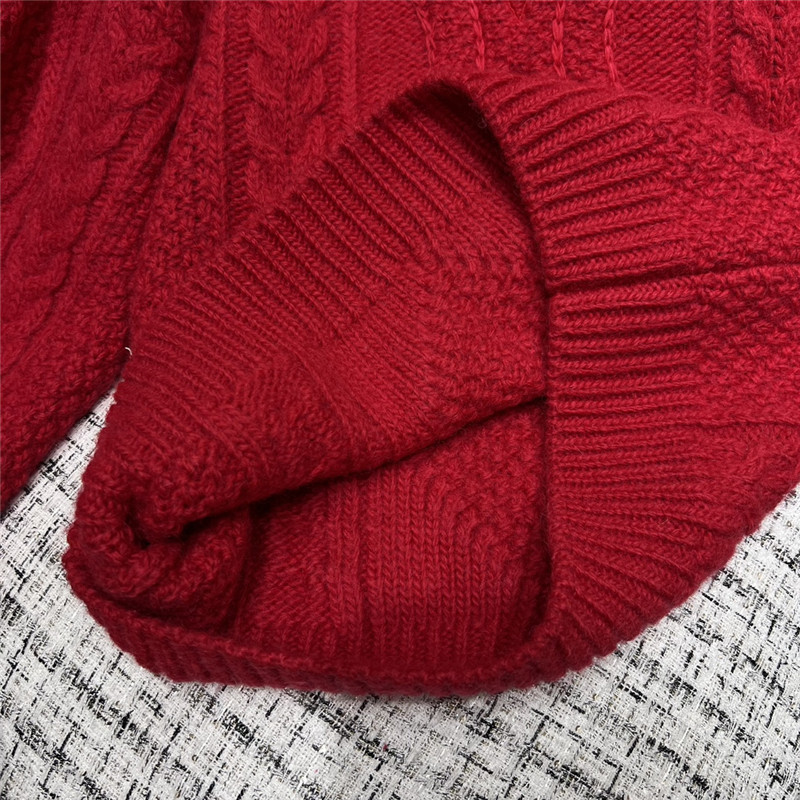 Ce1i*e logo wool turtleneck sweater