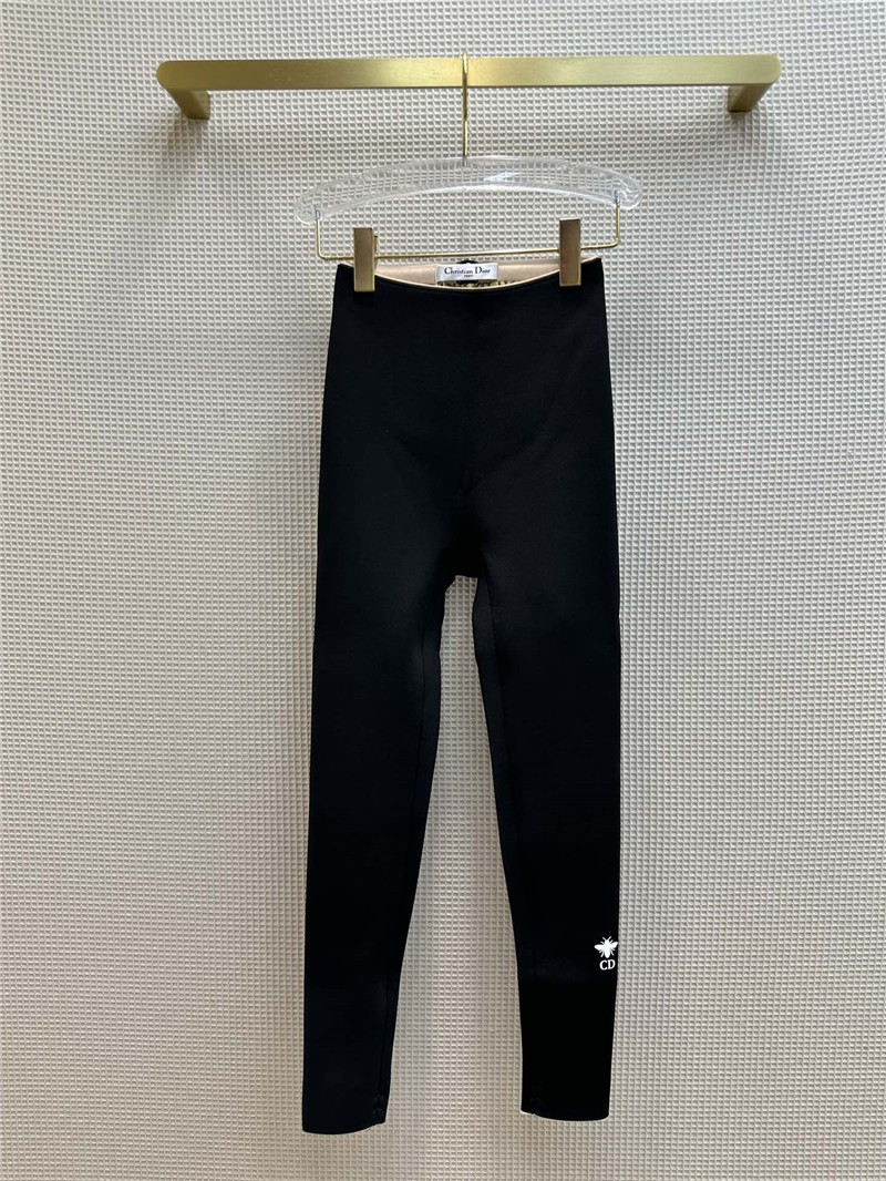 D10r little bee decorative velvet thickened leggings