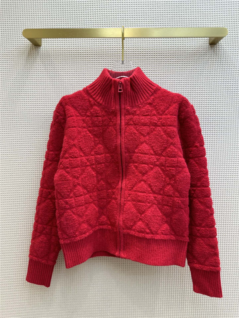 D10r stand collar rhombus butterfly embroidered jacket