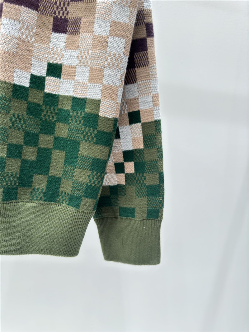 LV Damier Cotton Jacquard Pullover