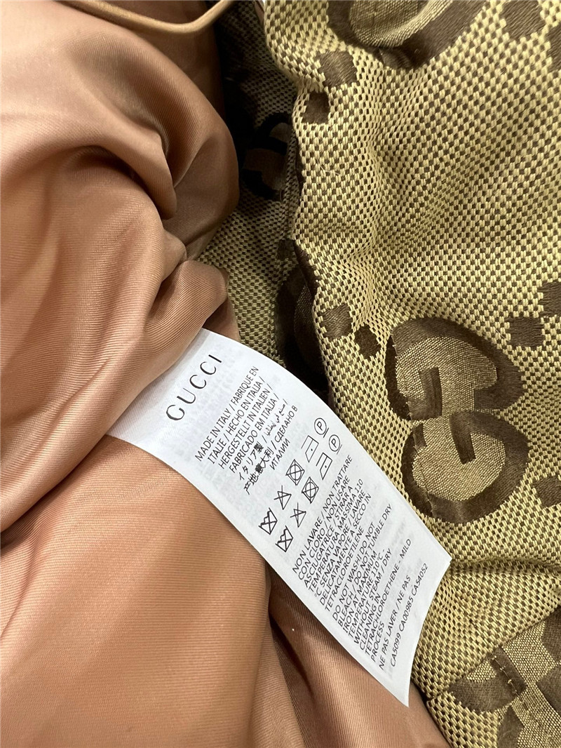 GG Monogram Hooded Down Jacket