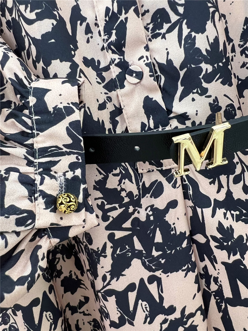 Vanitoo printed silk maxi dress