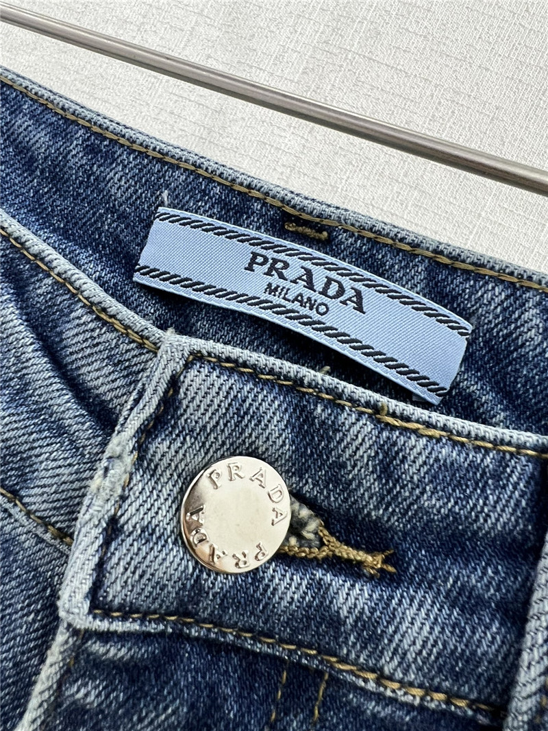 Pra*a high waist flared jeans