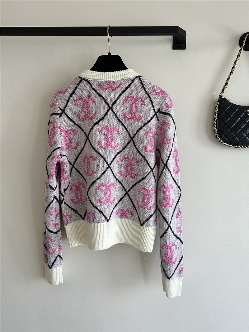 ch**el pink logo D1am0nd sweater