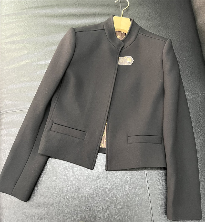 louis vuitton LV wool short coat