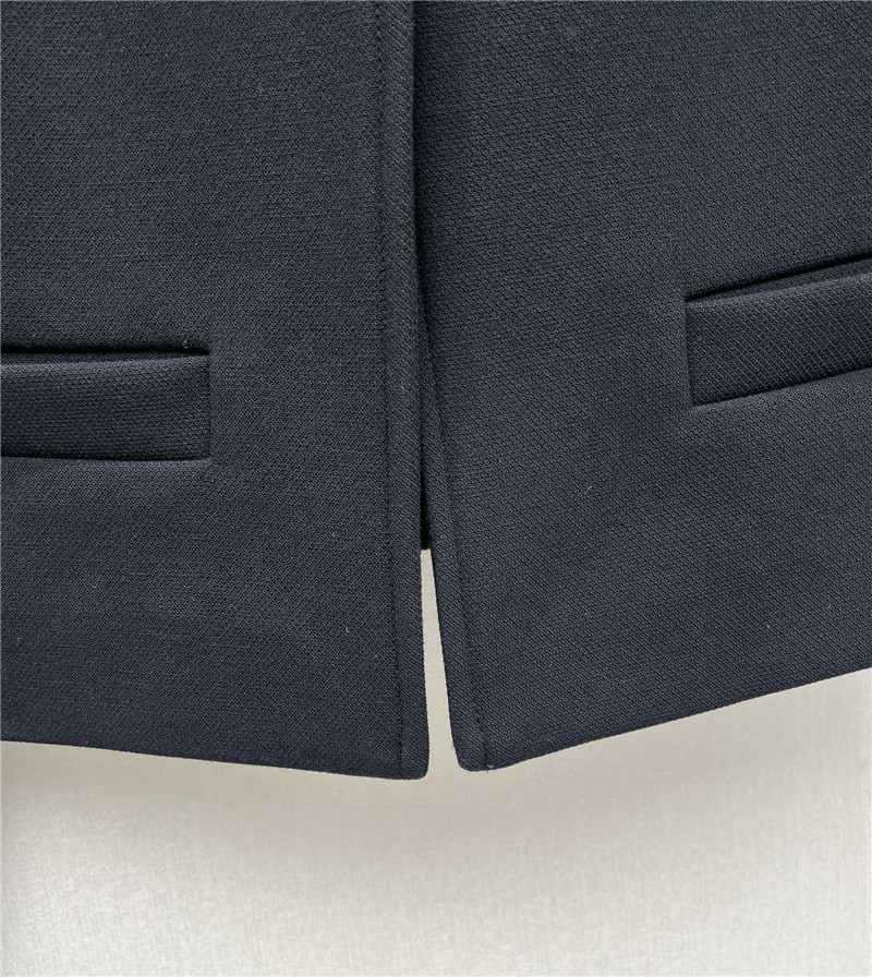 louis vuitton LV wool short coat