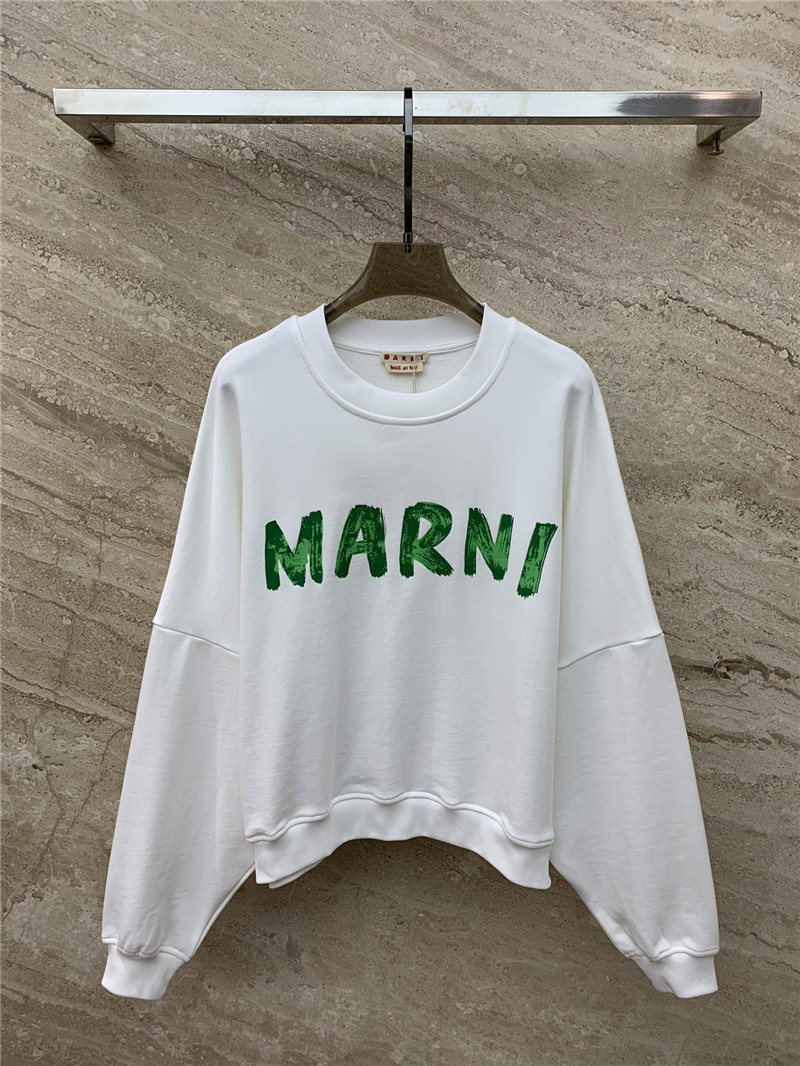 Marni Logo Print Casual Sweatshirt