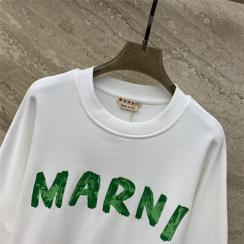 Marni Logo Print Casual Sweatshirt