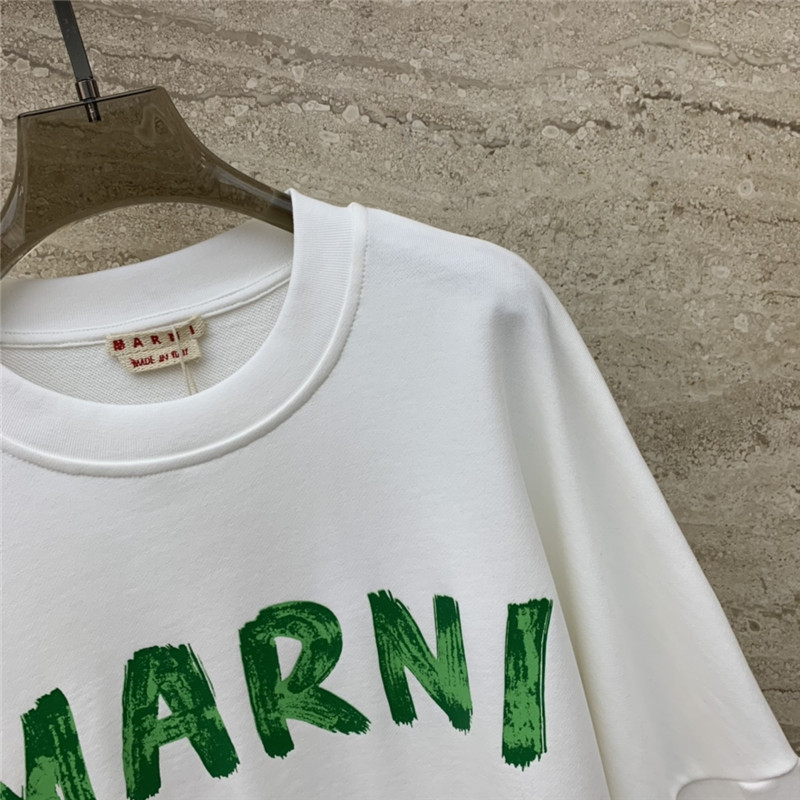 Marni Logo Print Casual Sweatshirt
