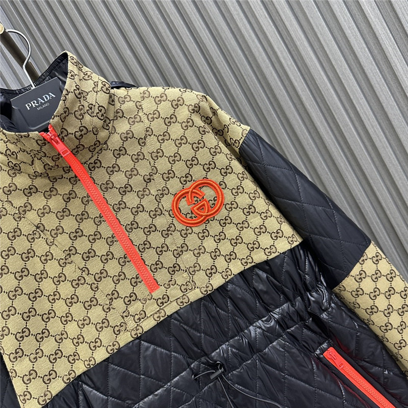 Gvc*1 logo monogram patchwork sweatshirt