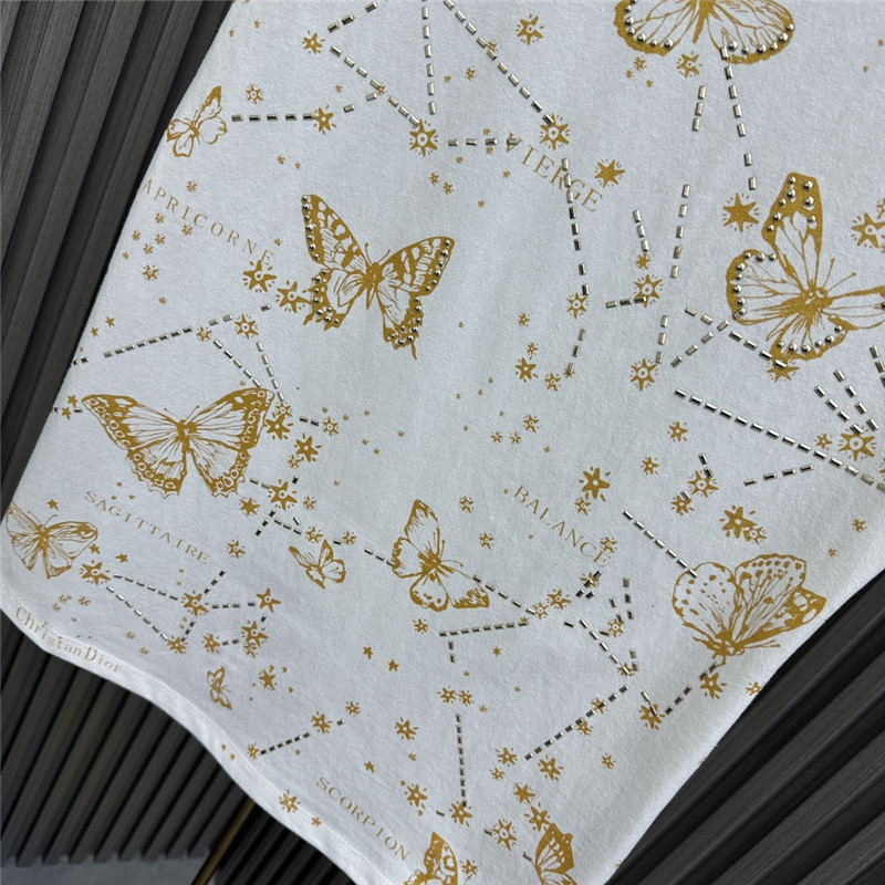 D10r heavy beaded butterfly t-shirt