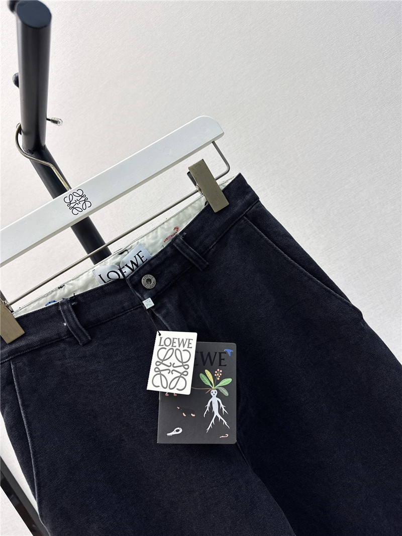 L0ew* new ginseng essence embroidery series jeans