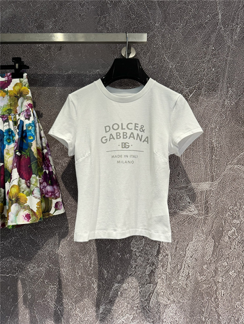 Dolce & Gabbana d&g monogram printed jersey t-shirt