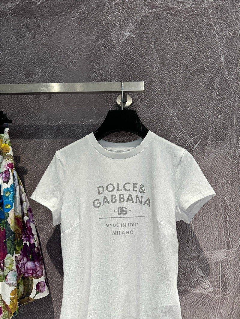 Dolce & Gabbana d&g monogram printed jersey t-shirt