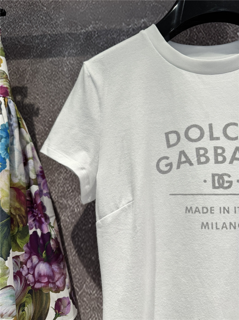 Dolce & Gabbana d&g monogram printed jersey t-shirt