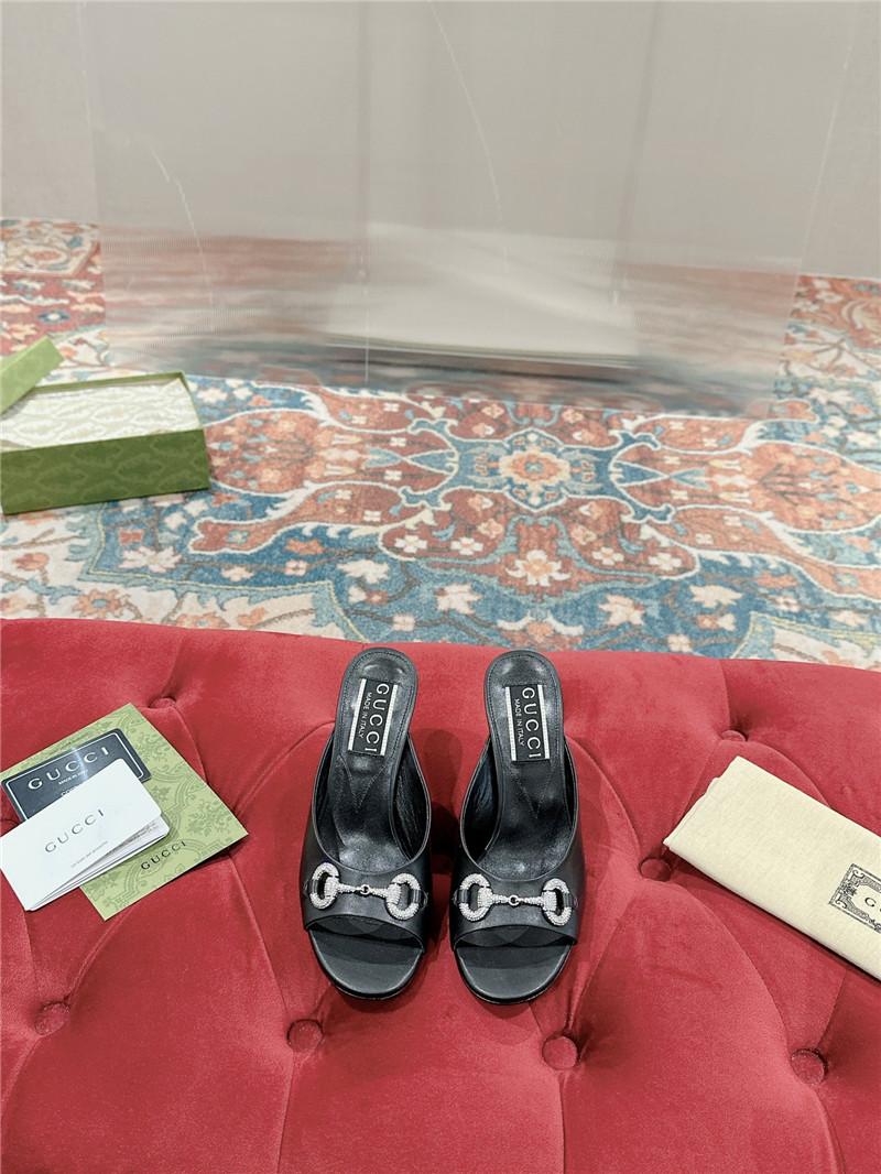 gvc*1 metal embellished crystal D1am0nd buckle half drag