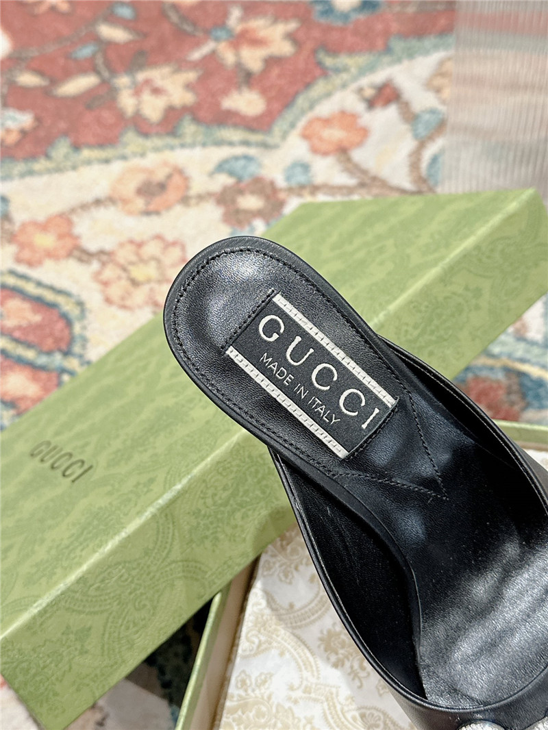 gvc*1 metal embellished crystal D1am0nd buckle half drag