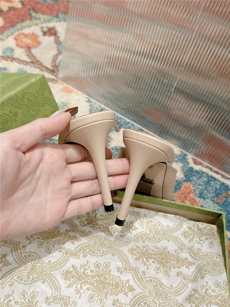 gvc*1 metal embellished crystal D1am0nd buckle half drag