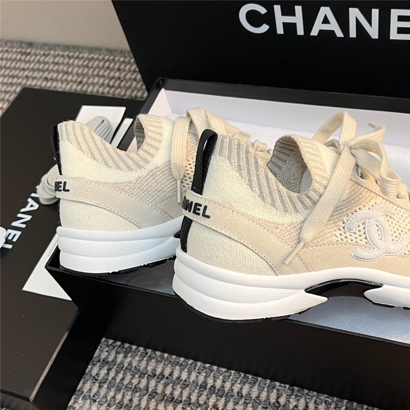 Ch**el women beige Ch**el sneakers