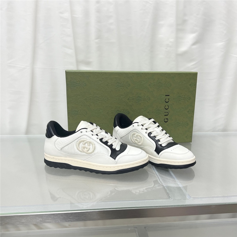 Gvc*1 black and white women¡¯s gg low top sneakers