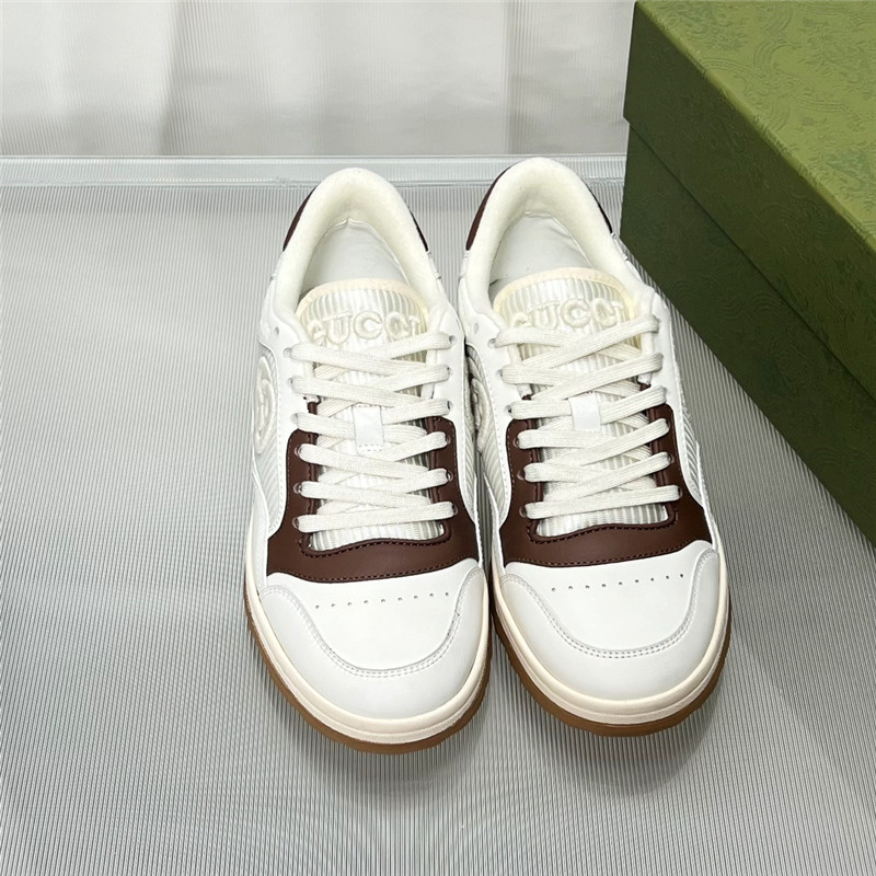 Gvc*1 brown white women¡¯s gg low top sneakers