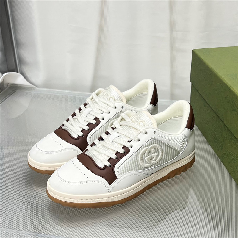 Gvc*1 brown white women¡¯s gg low top sneakers
