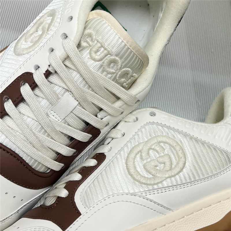 Gvc*1 brown white women¡¯s gg low top sneakers