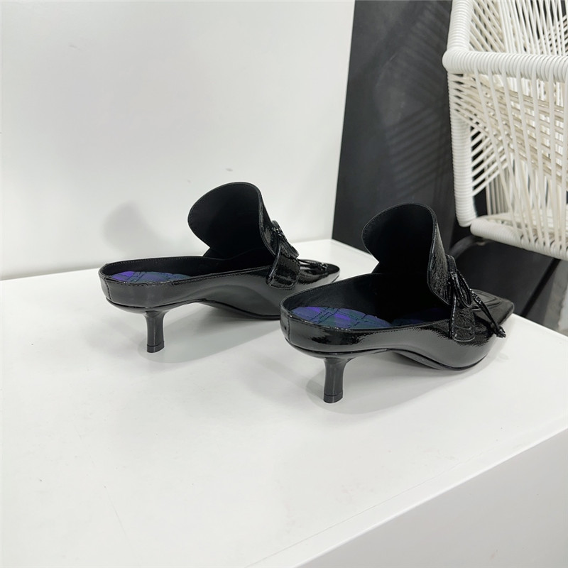 Bv*b*rry retro empty toe half drag