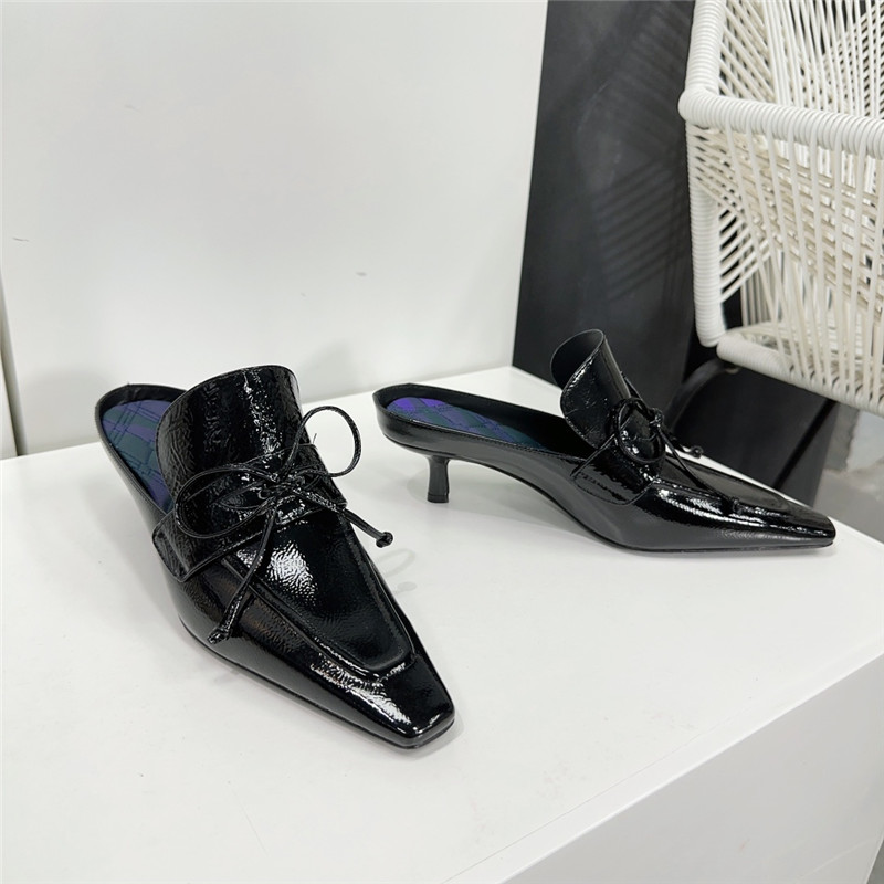 Bv*b*rry retro empty toe half drag