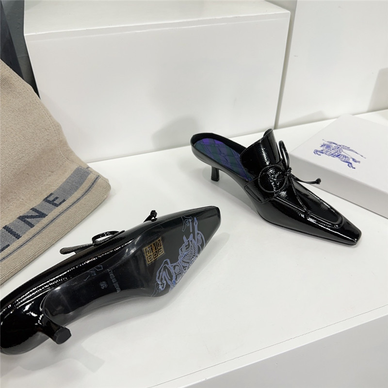 Bv*b*rry retro empty toe half drag