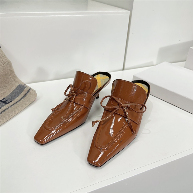 Bv*b*rry retro empty toe half drag