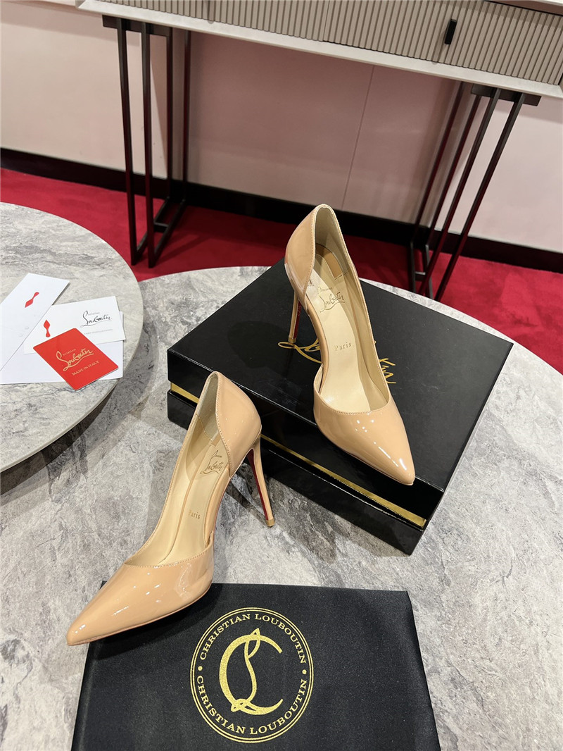 Chr1st1an louboutin side hollow shoes