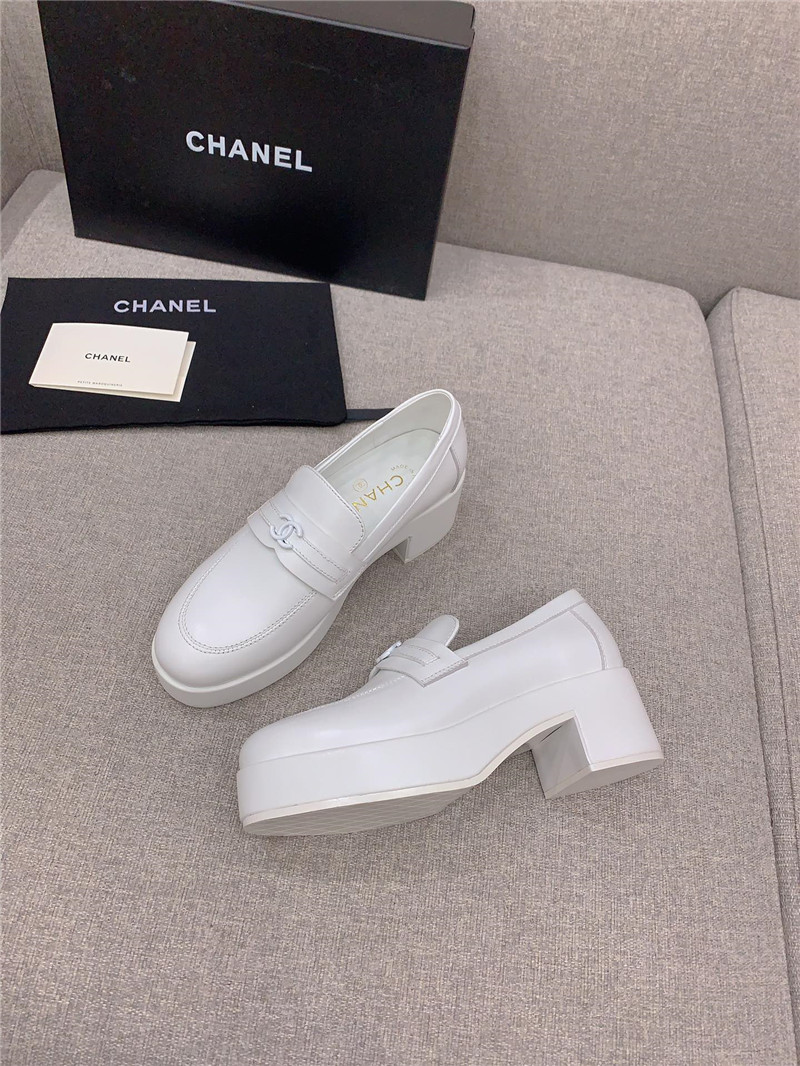 Ch**el new thick sole loafers