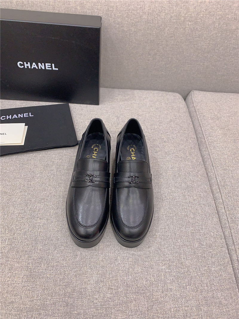 Ch**el new thick sole loafers