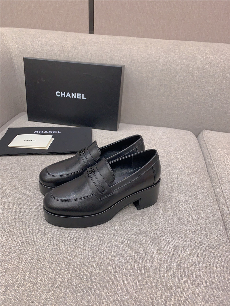 Ch**el new thick sole loafers